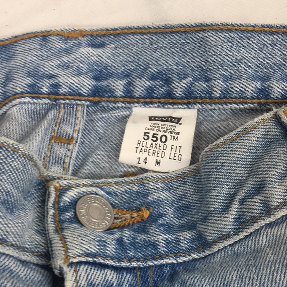 Levi’s 550 vintage high waist mom jeans ladies sz 14m - Picture 3 of 7